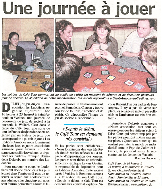 Une journée à jouer